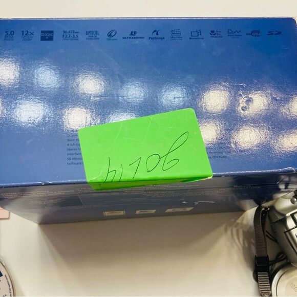 Canon PowerShot S2 IS 5.0MP Digital Camera Box Manuals Accessories Untested - Picture 15 of 16